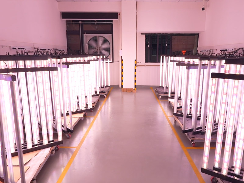 Aging test racks